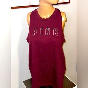 PINK VICTORIA SECRET TANK TOP